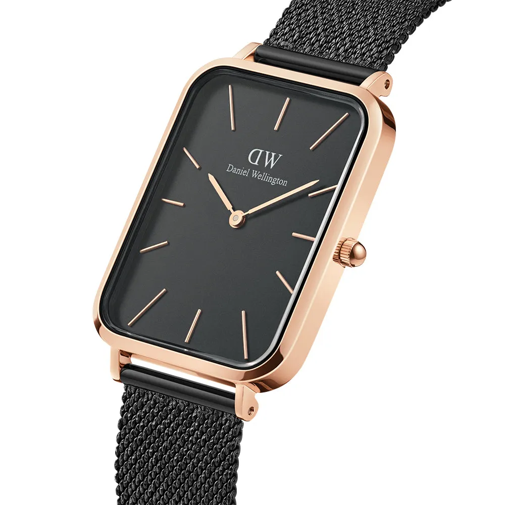 Daniel Wellington Quadto Pressed Ashfield Black