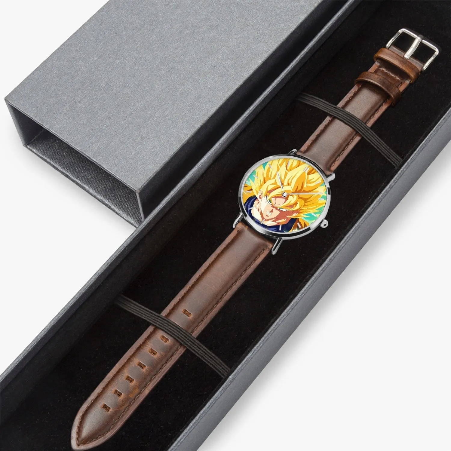 DBZ-Store Epic Goku Super Saiyan Hero Thunder Design Watch