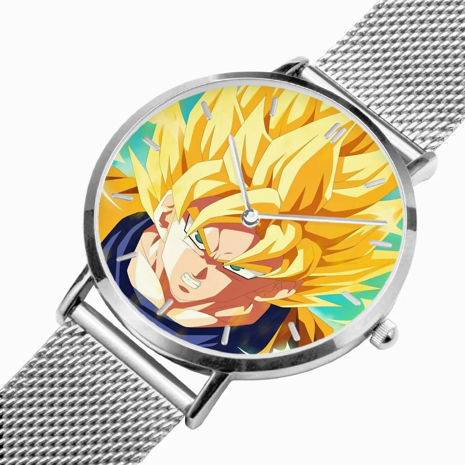 DBZ-Store Epic Goku Super Saiyan Hero Thunder Design Watch