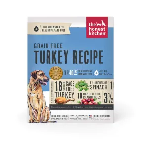 Dehydrated Grain Free Dog Food Turkey Flavor  10 lb