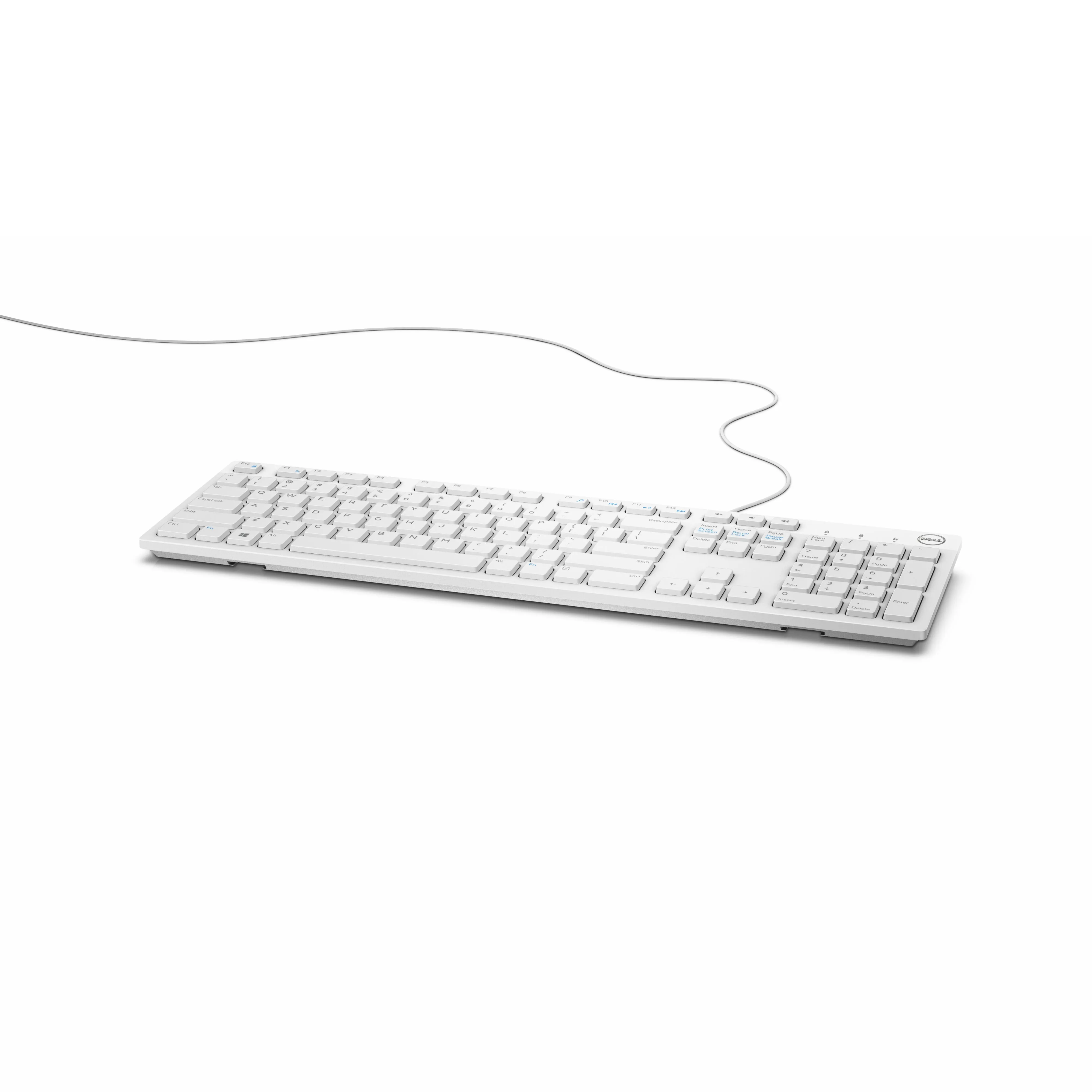 Dell Keyboard Kb216 - Uk Layout - White