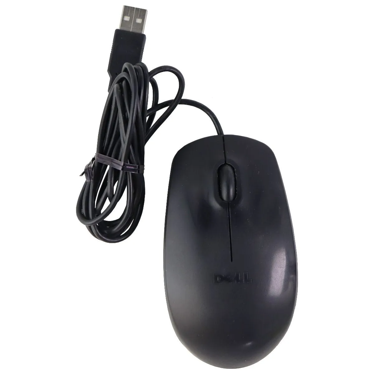 Dell OEM Wired USB Mouse for Windows PC & More - Black (MS111-P/L)