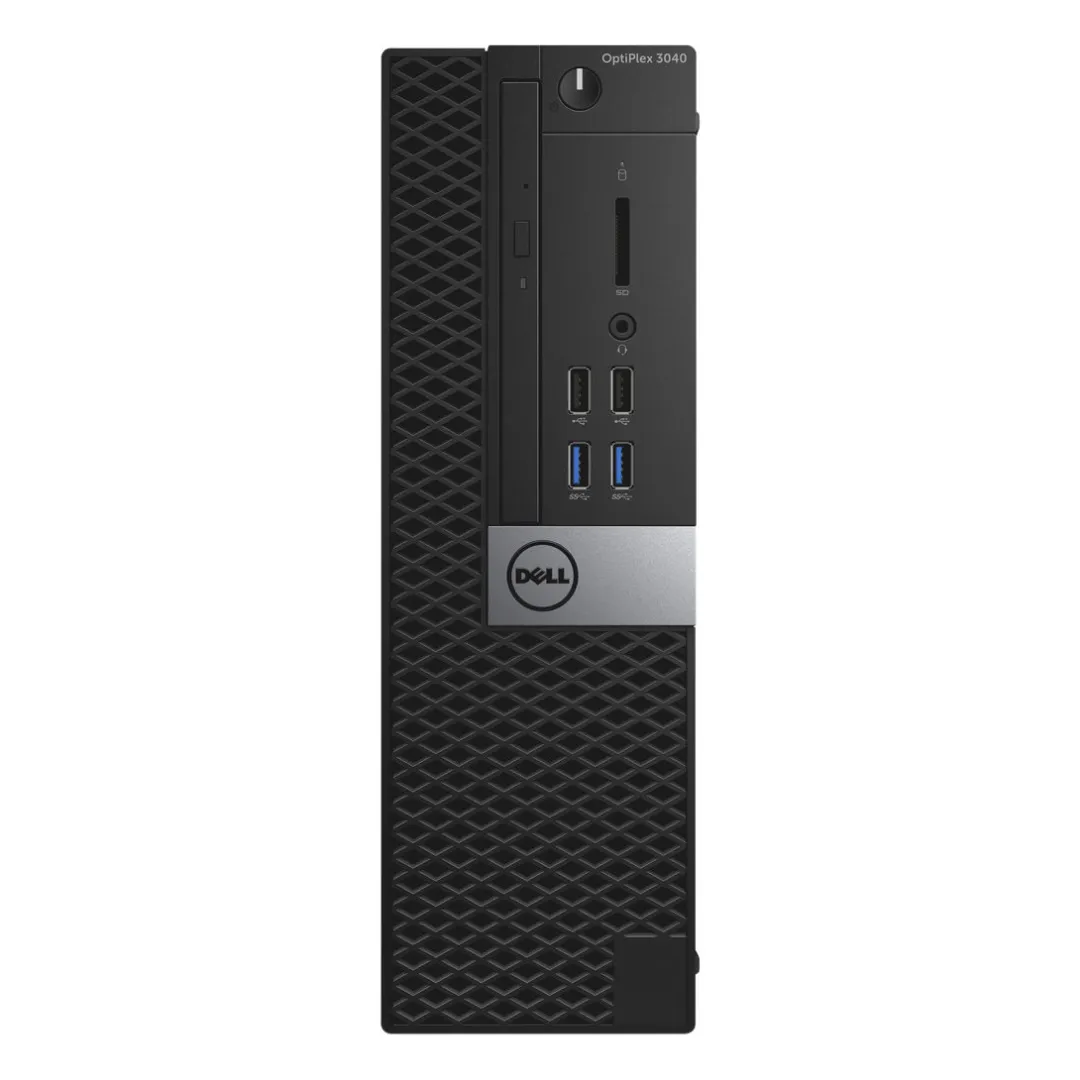 Dell OptiPlex 3040, SFF Desktop, Intel Core i7-6700, 3.4GHz, 8GB RAM, 256GB SSD, Windows 10 Pro - Grade A Refurbished