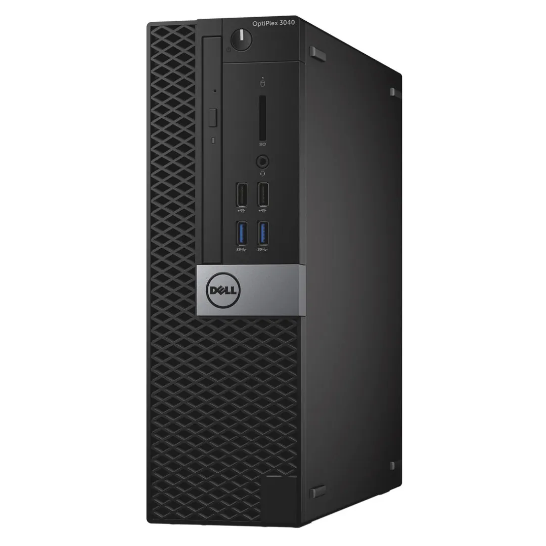 Dell OptiPlex 3040, SFF Desktop, Intel Core i7-6700, 3.4GHz, 8GB RAM, 256GB SSD, Windows 10 Pro - Grade A Refurbished