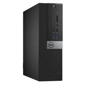 Dell OptiPlex 3040, SFF Desktop, Intel Core i7-6700, 3.4GHz, 8GB RAM, 256GB SSD, Windows 10 Pro - Grade A Refurbished