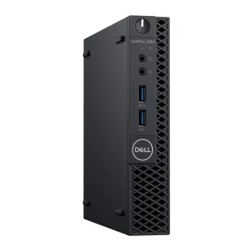 Dell OptiPlex 3060, Micro Desktop, Intel Core i5-8400T, 1.7GHz, 16GB RAM, 512GB NVMe,  Windows 10 Pro - Grade A Refurbished