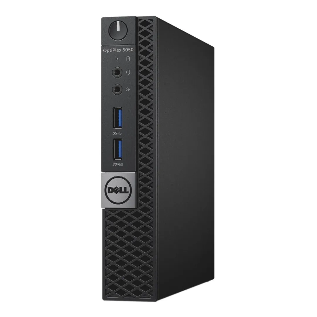 Dell OptiPlex 5050, Micro Desktop, Intel Core i7-6700T, 2.8GHz ,16GB RAM, 256GB SSD, Windows 10 Pro - Grade A Refurbished