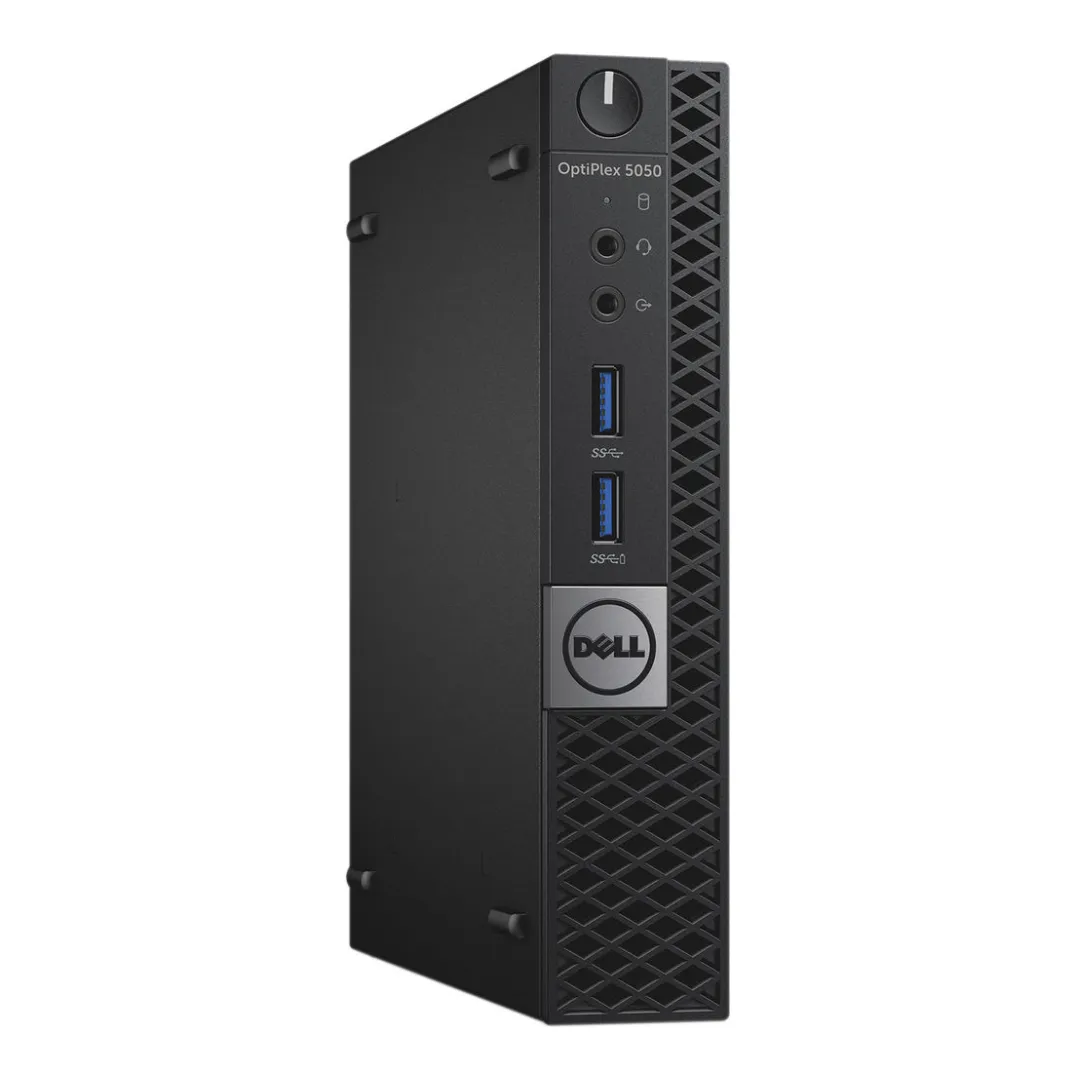 Dell OptiPlex 5050, Micro Desktop, Intel Core i7-6700T, 2.8GHz ,16GB RAM, 256GB SSD, Windows 10 Pro - Grade A Refurbished