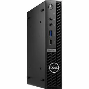 Dell OptiPlex 7000 7010 Desktop Computer - Intel Core i5 13th Gen i5-13500T - vPro Technology - 16 GB - 256 GB SSD - Micro PC - Black