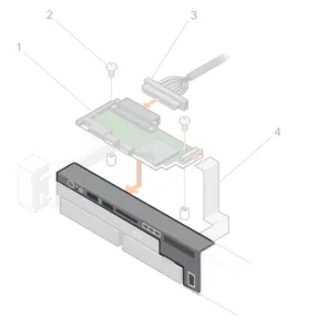 Dell PowerEdge R630 Control Panel Bezel | JV798