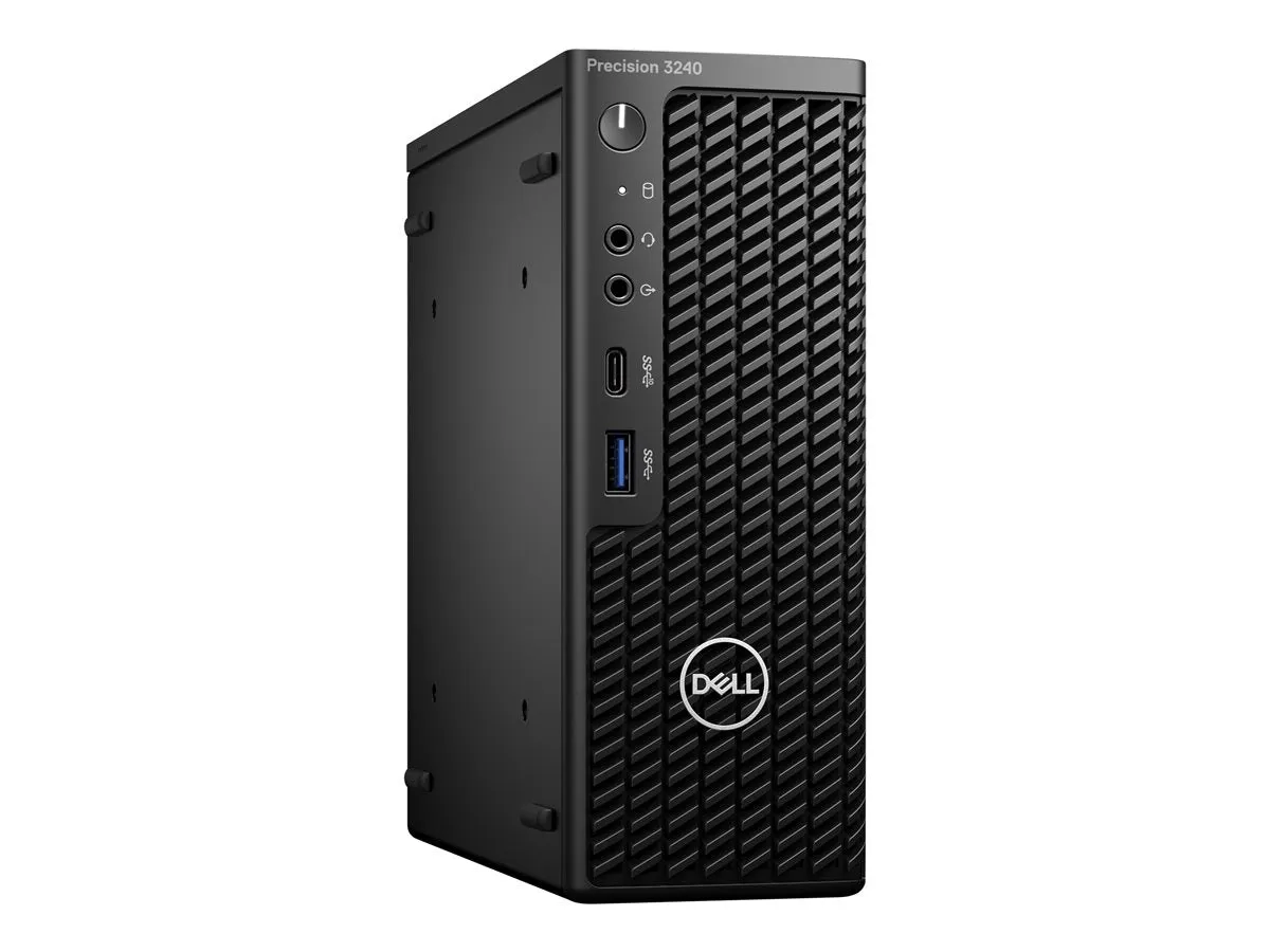 Dell Precision 3240 CFF Workstation, Intel Xeon W-1250, 3.30GHz, 16GB RAM, 512GB SSD, Win10P- SBR72 (Refurbished)