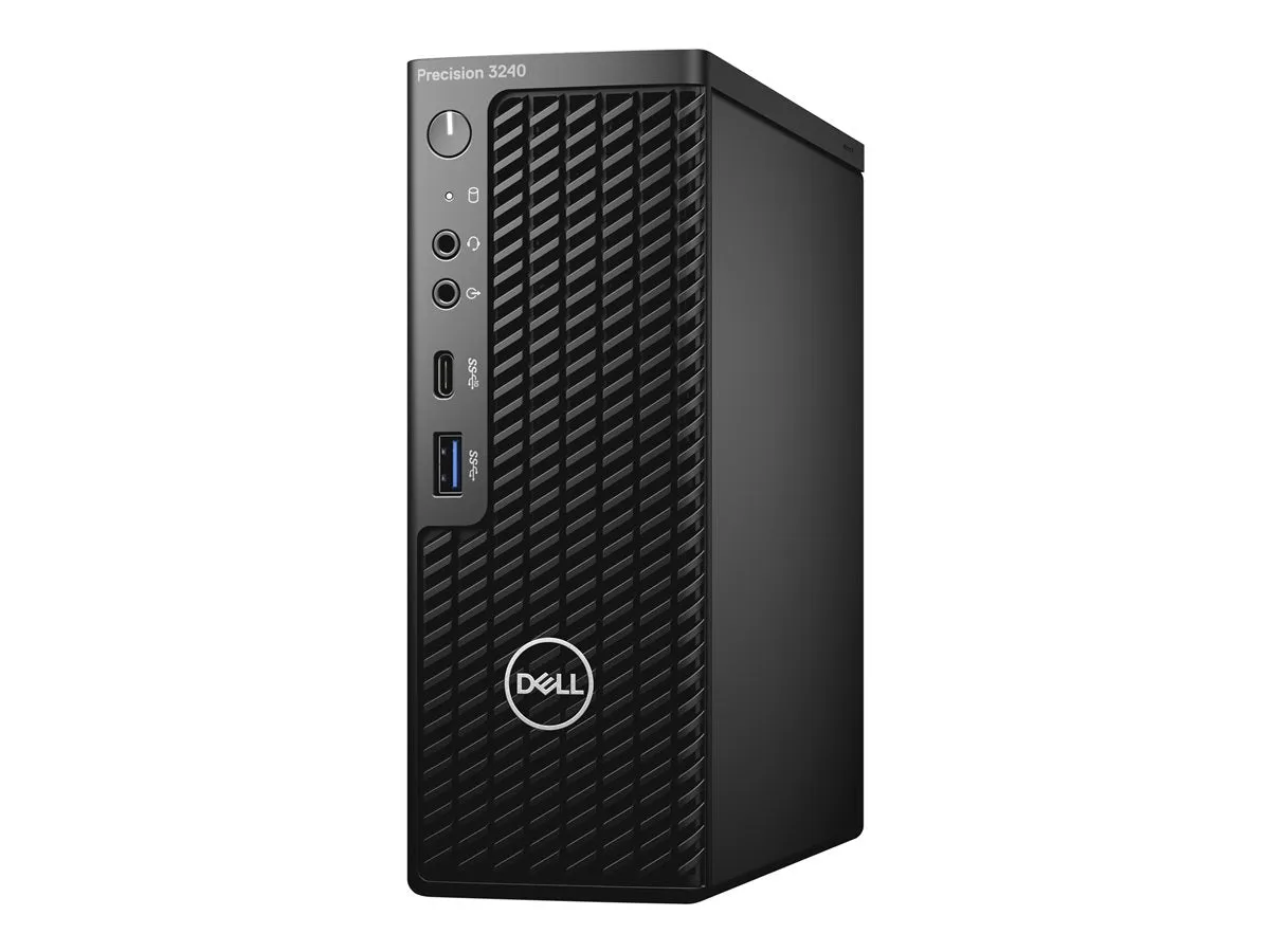 Dell Precision 3240 CFF Workstation, Intel Xeon W-1250, 3.30GHz, 16GB RAM, 512GB SSD, Win10P- SBR72 (Refurbished)