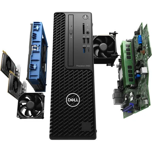 Dell Precision 3450 SFF Workstation, Intel i7-10700, 2.90GHz, 16GB RAM, 512GB SSD, W10P - CGD2K (Refurbished)