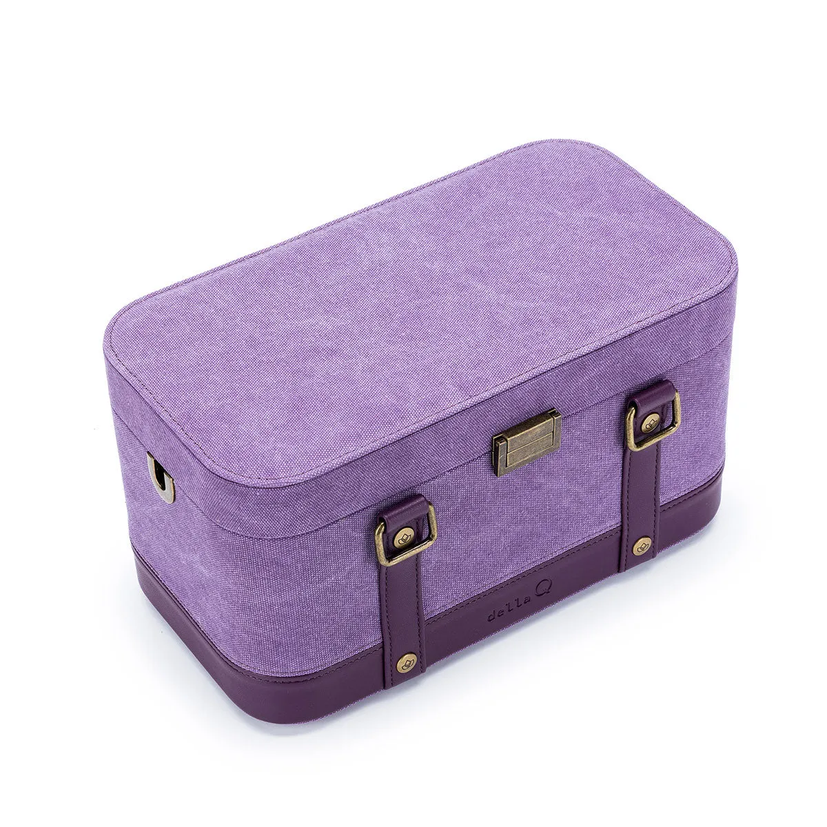 della Q Maker's Train Case - Indigo