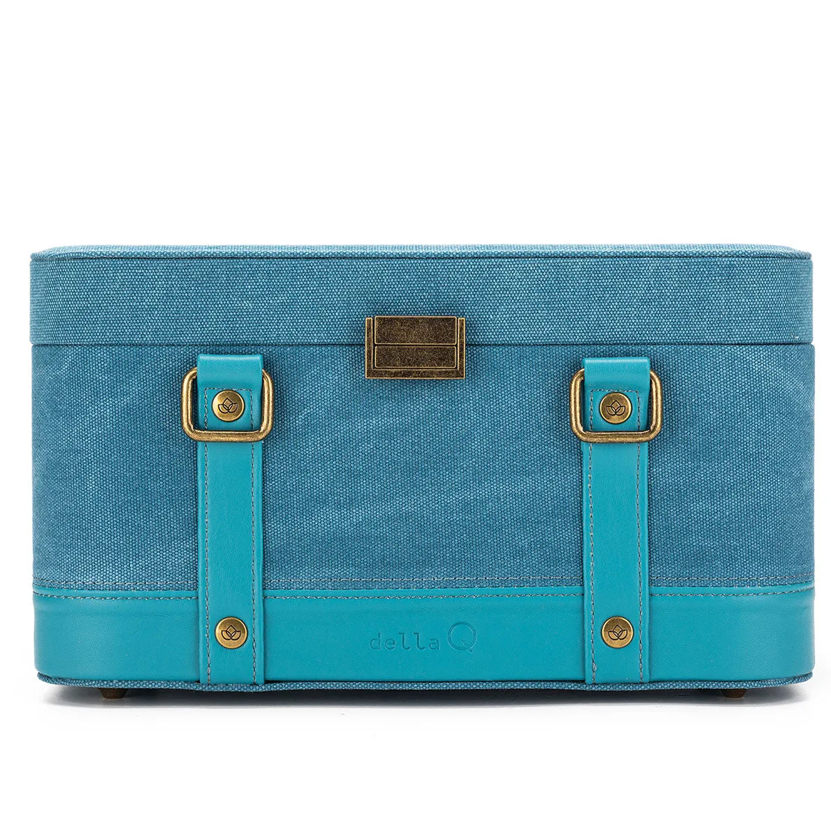 della Q Maker's Train Case - Teal