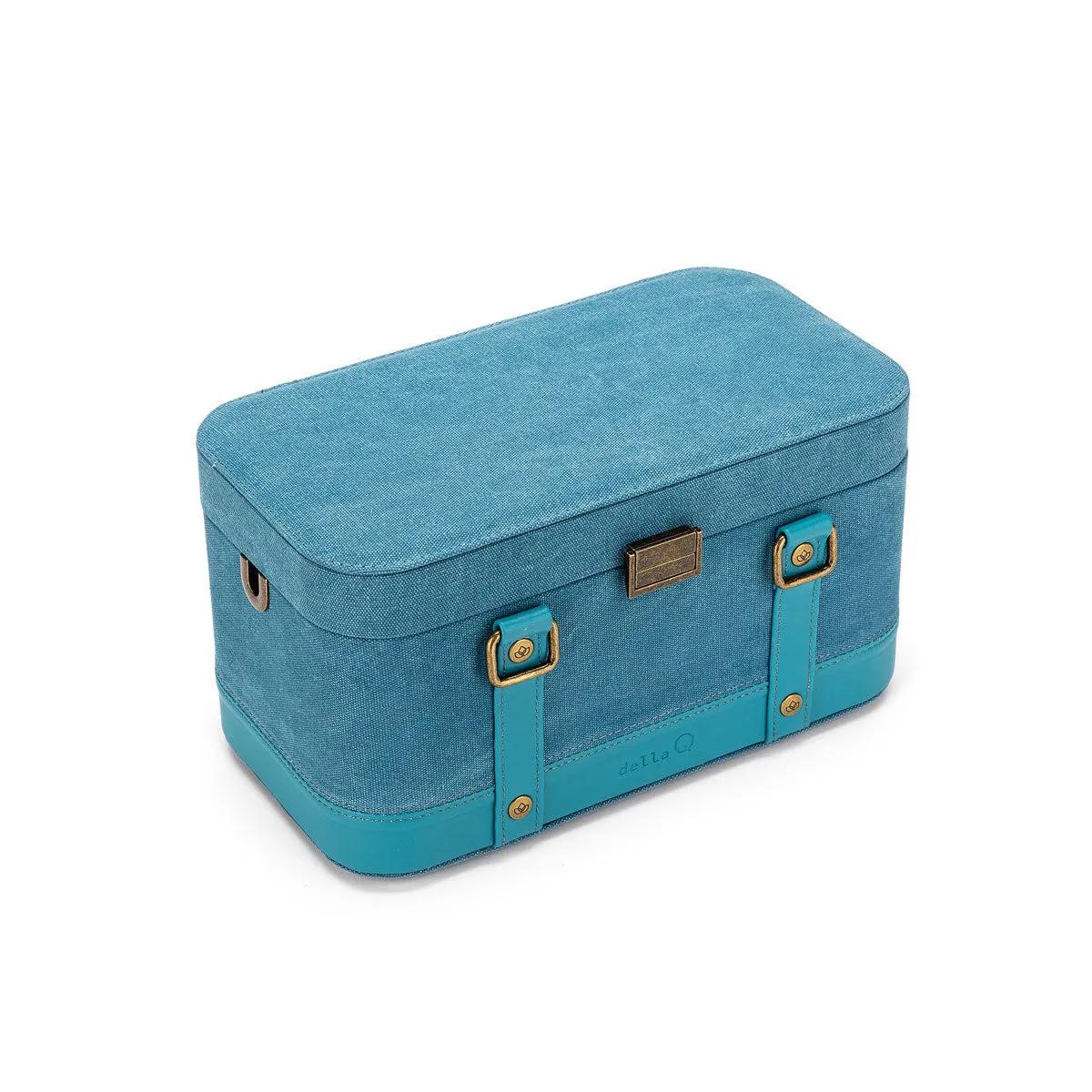 della Q Maker's Train Case - Teal