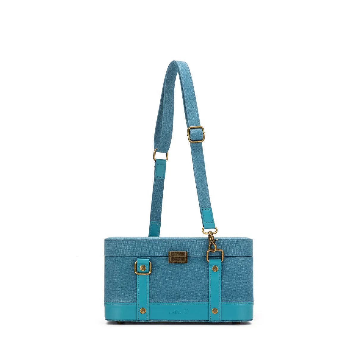 della Q Maker's Train Case - Teal