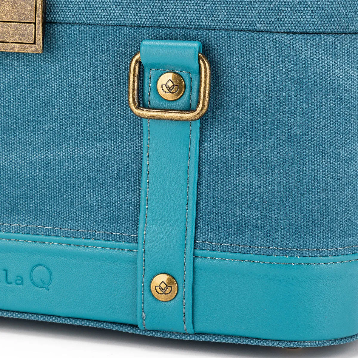 della Q Maker's Train Case - Teal