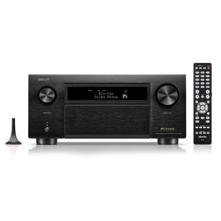 Denon AVR-A10H | Amplificateur de puissance 13.4 canaux - Cinéma maison - Bluetooth - Wi-Fi - 8K - HEOS - Noir