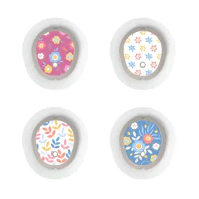 Dexcom G7/Dexcom ONE  Sensor Sticker (Springy Petals Collection) 4pk