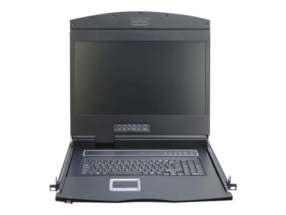 Digitus Kvm Console Ds-72211-2Ge - 48.3 Cm (19") - 1366 X 768 Wxga Hd