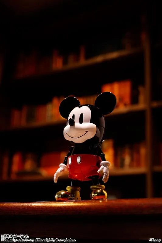 Disney Soul Of Chogokin Diecast Action Figure Super Change Mickey Mouse By Kunio Okawara 13 Cm