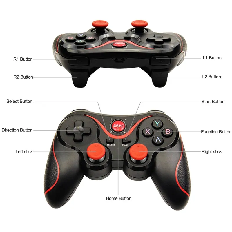 Dragon TX3 Wireless Bluetooth Mobile Gaming Controller for Android and Pcs