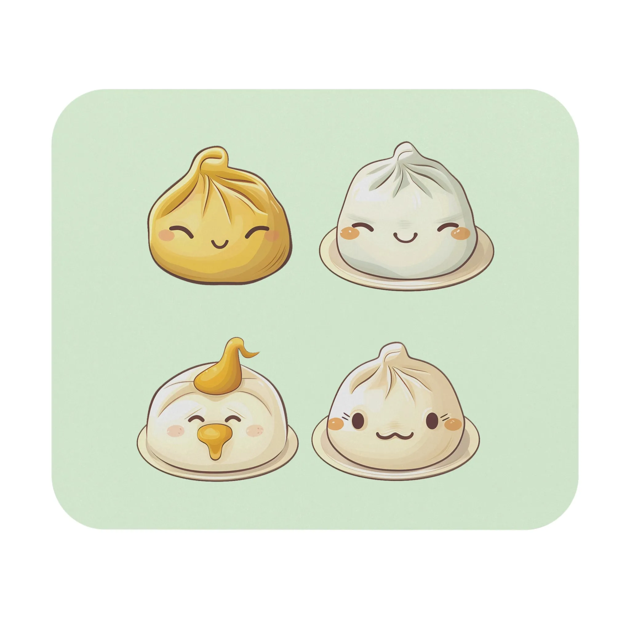 Dumpling Set Mouse Pad