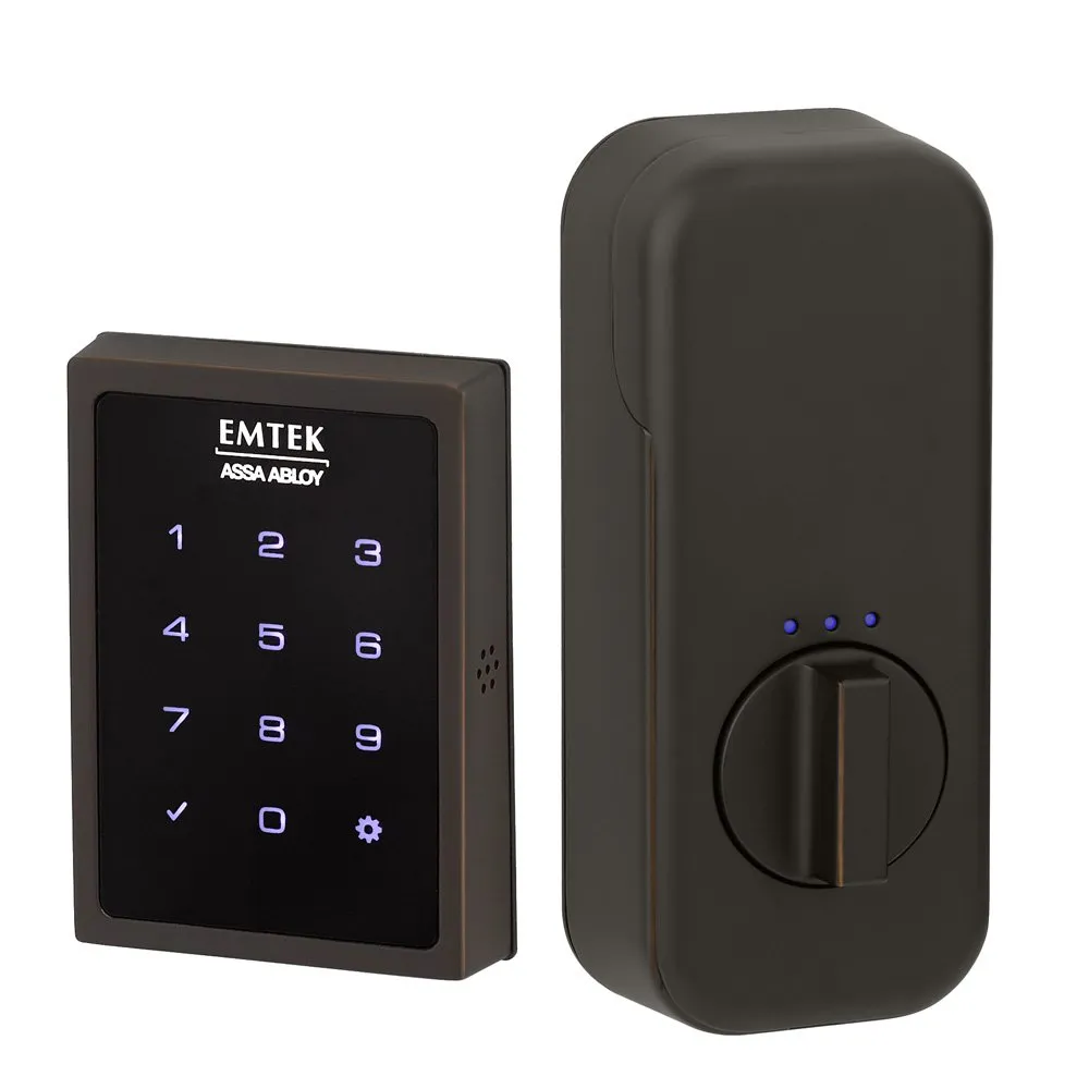 Emtek - Electronic Locksets - EMPowered Motorized Touchscreen Keypad Deadbolt (SMART Connected by Yale Access)