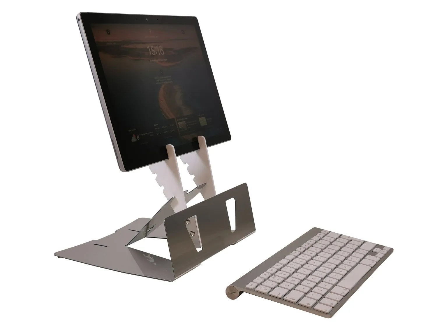 Ergonomic Cafe Arrow Tablet Stand