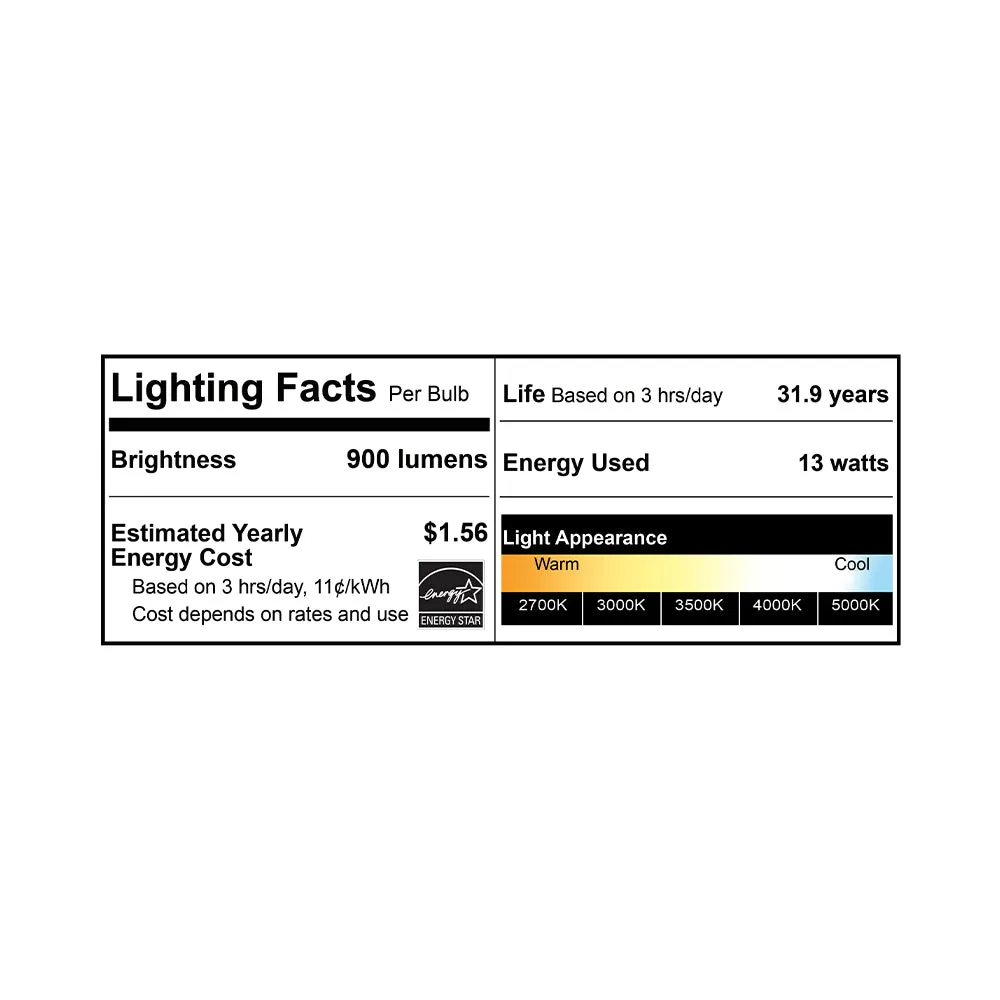 EURI LIGHTING 13W 120V 6" Round Recessed 5CCT & RGB LED Smart Wi-Fi Retrofit w/White Trim