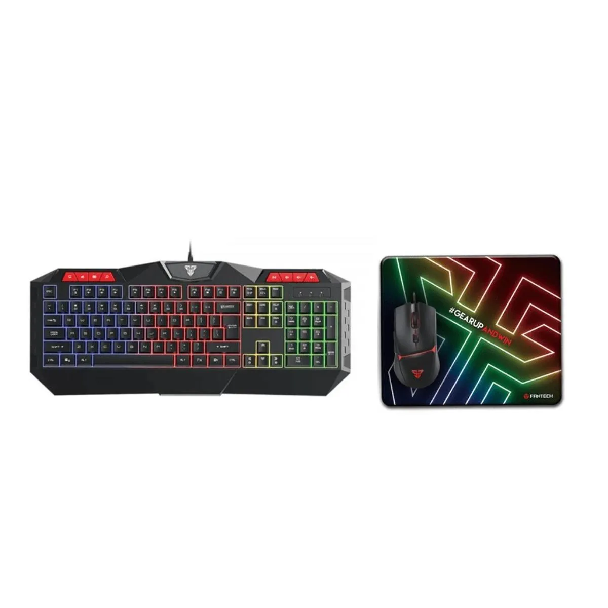 Fantech 3 In 1 Combo Package Gaming Keyboard Mousepad And Mouse