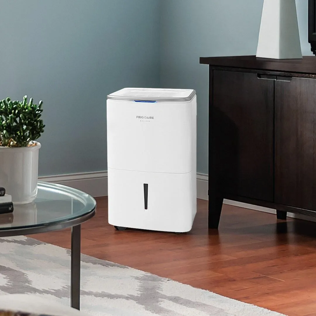 FGAC5044W1 Frigidaire Gallery High Humidity 50 Pint Capacity Dehumidifier with Wi-Fi