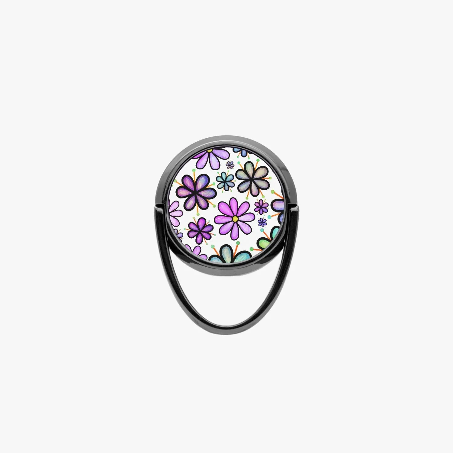 Floral Ring Mobile Phone Ring Holder