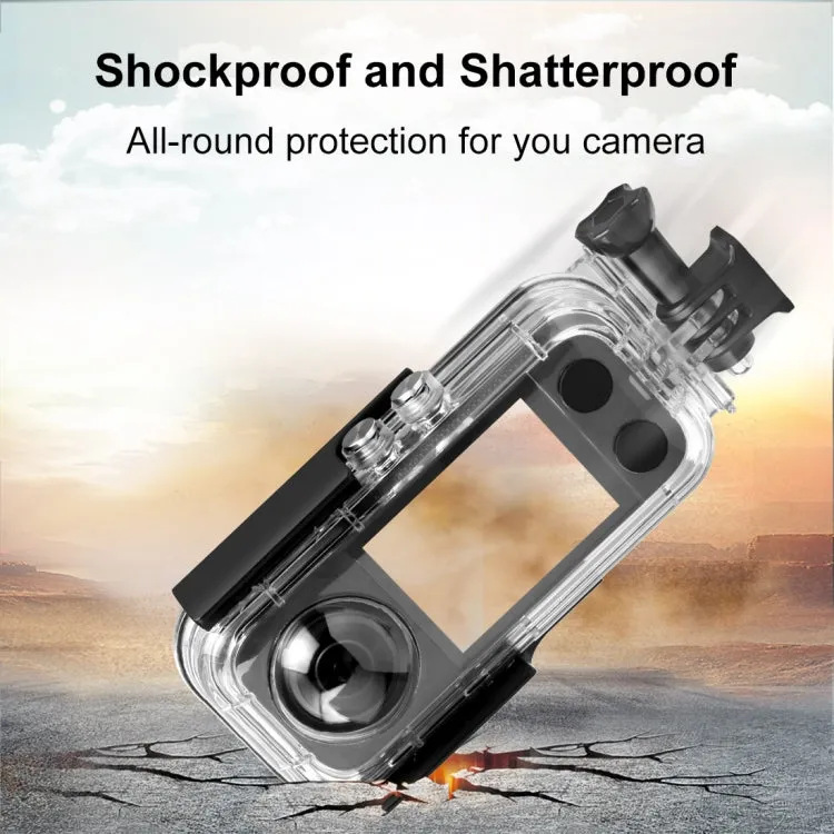 For Insta360 X3 PULUZ 30m Underwater Waterproof Housing Case