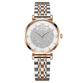 Full of Rhinestone Dial Women's Watch