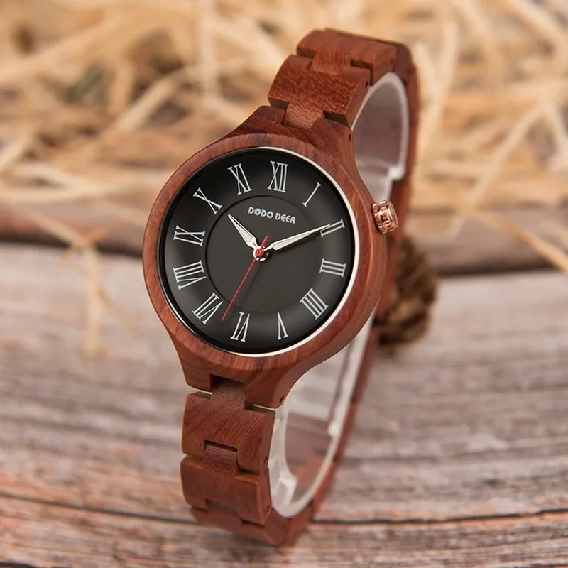 Funki Buys | Watches | Women's Wood Quartz Wristwatches