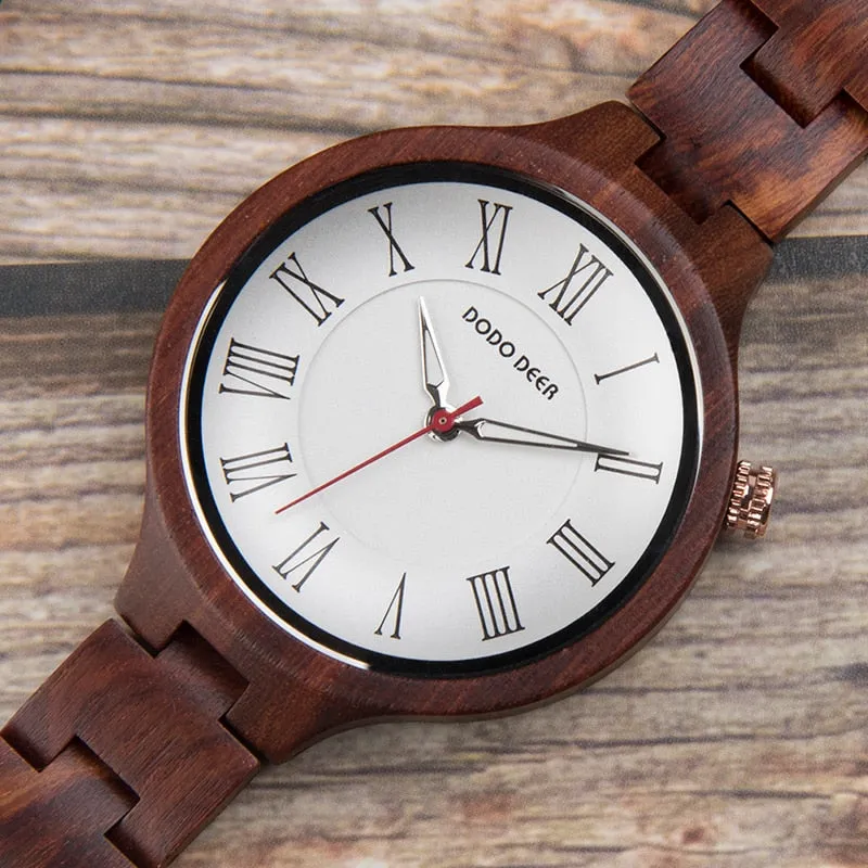 Funki Buys | Watches | Women's Wood Quartz Wristwatches