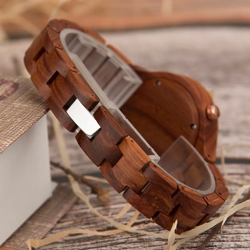 Funki Buys | Watches | Women's Wood Quartz Wristwatches