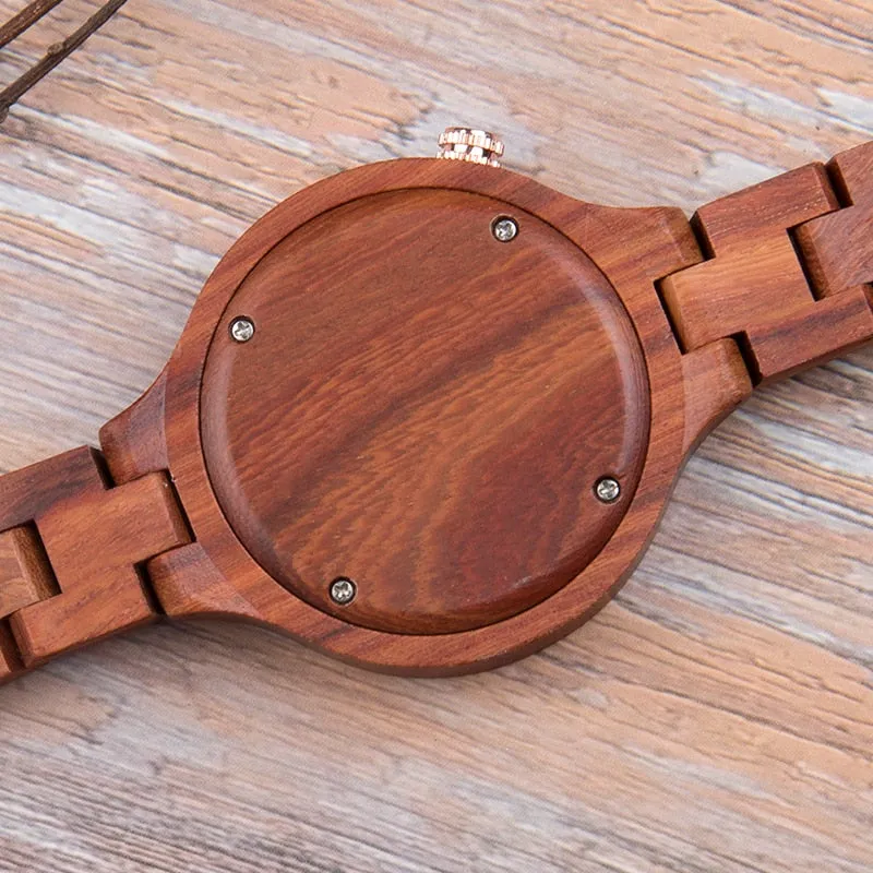 Funki Buys | Watches | Women's Wood Quartz Wristwatches