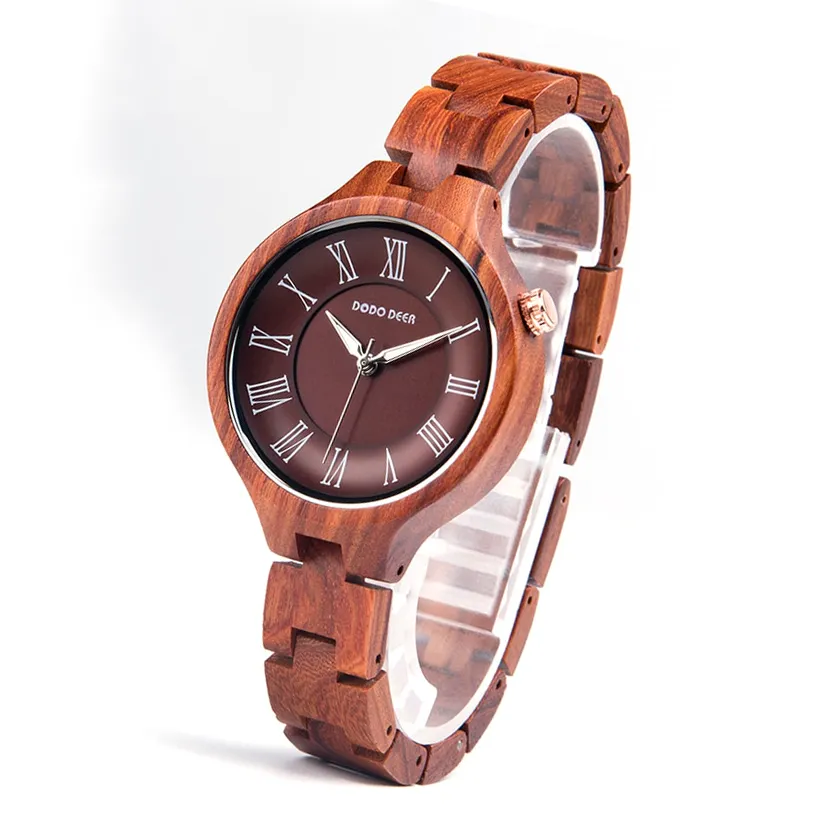 Funki Buys | Watches | Women's Wood Quartz Wristwatches