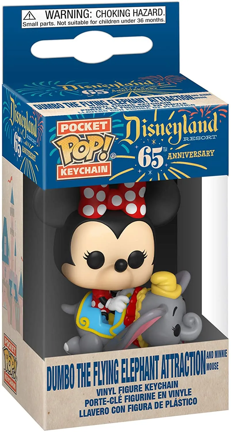 Funko Pop! Keychain: Disney 65th - Flying Dumbo Ride with Minnie