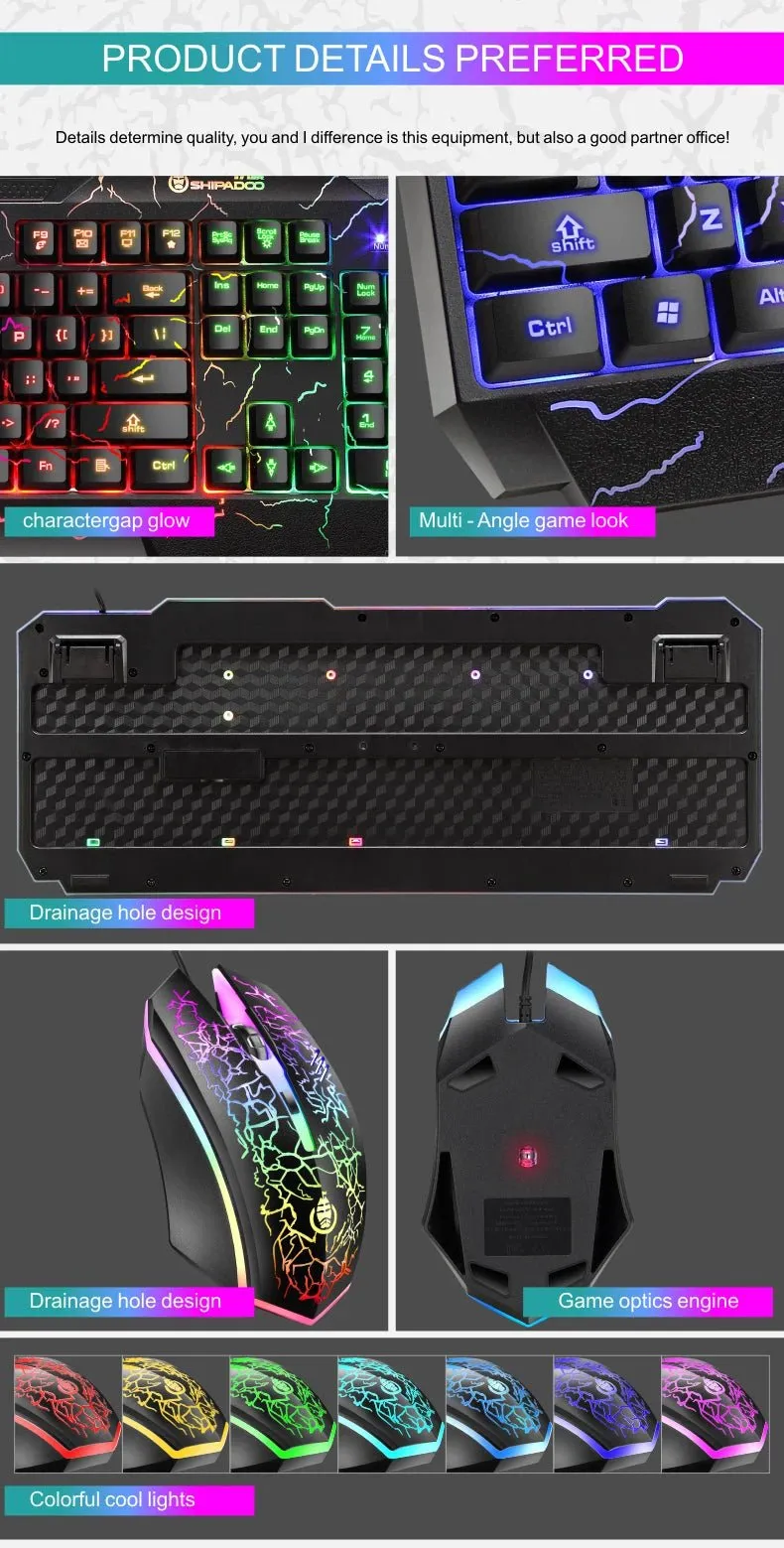 Gaming Keyboard & Mouse Set