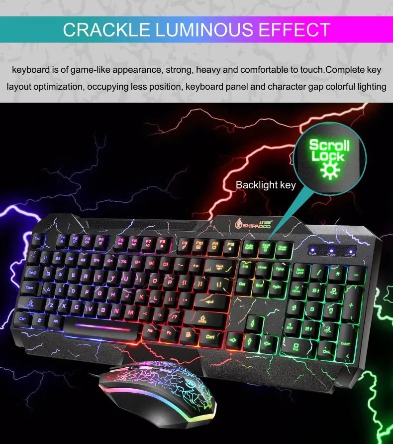 Gaming Keyboard & Mouse Set