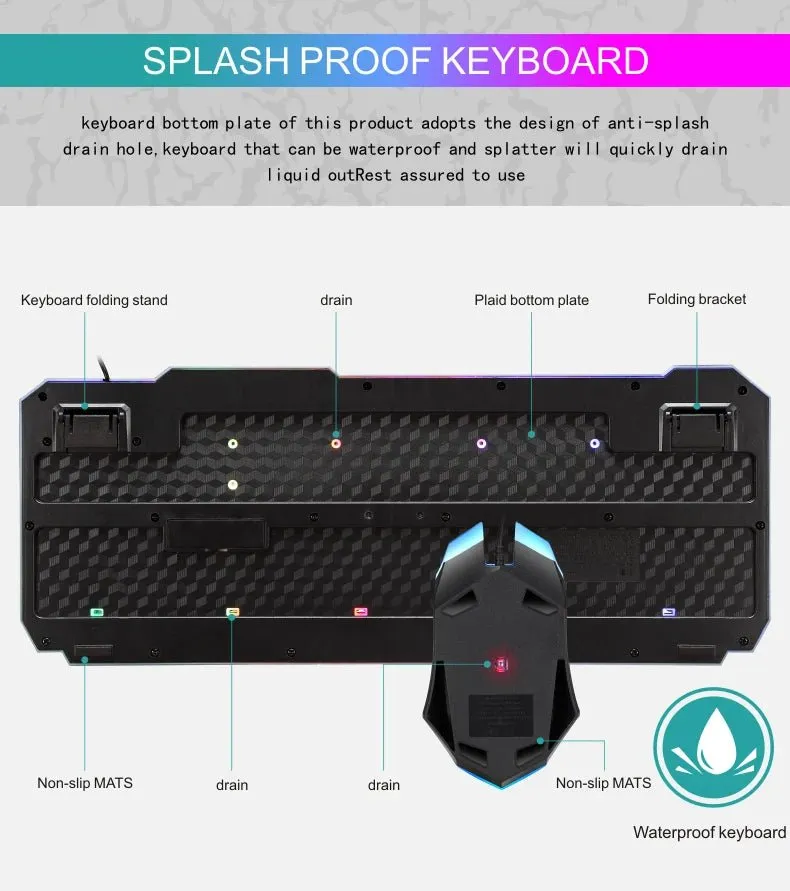 Gaming Keyboard & Mouse Set