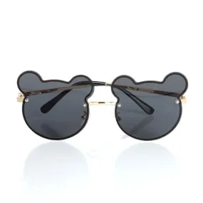 GIRLS BLACK SUNGLASSES WITH MICKEY MOUSE FRAME