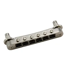 Grover GR520N Tune-O-Matic Style Guitar Bridge - Nickel