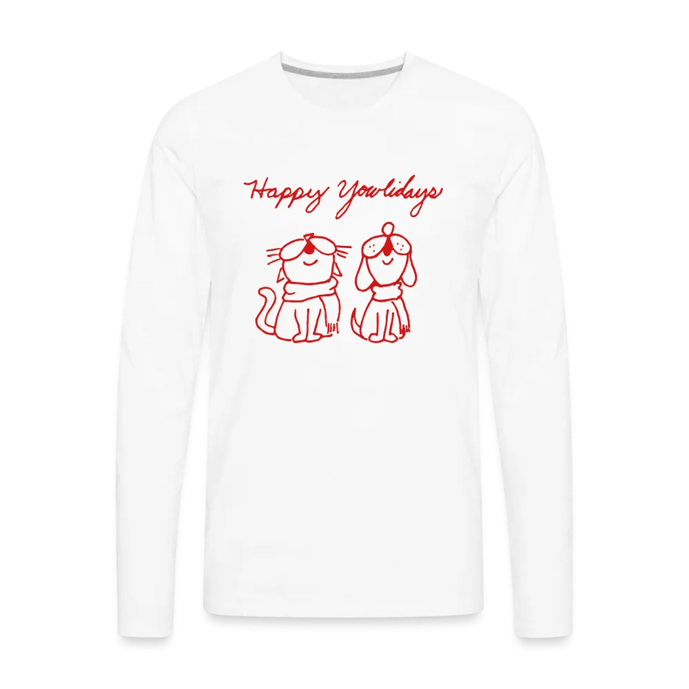 Happy Yowlidays Classic Premium Long Sleeve T-Shirt