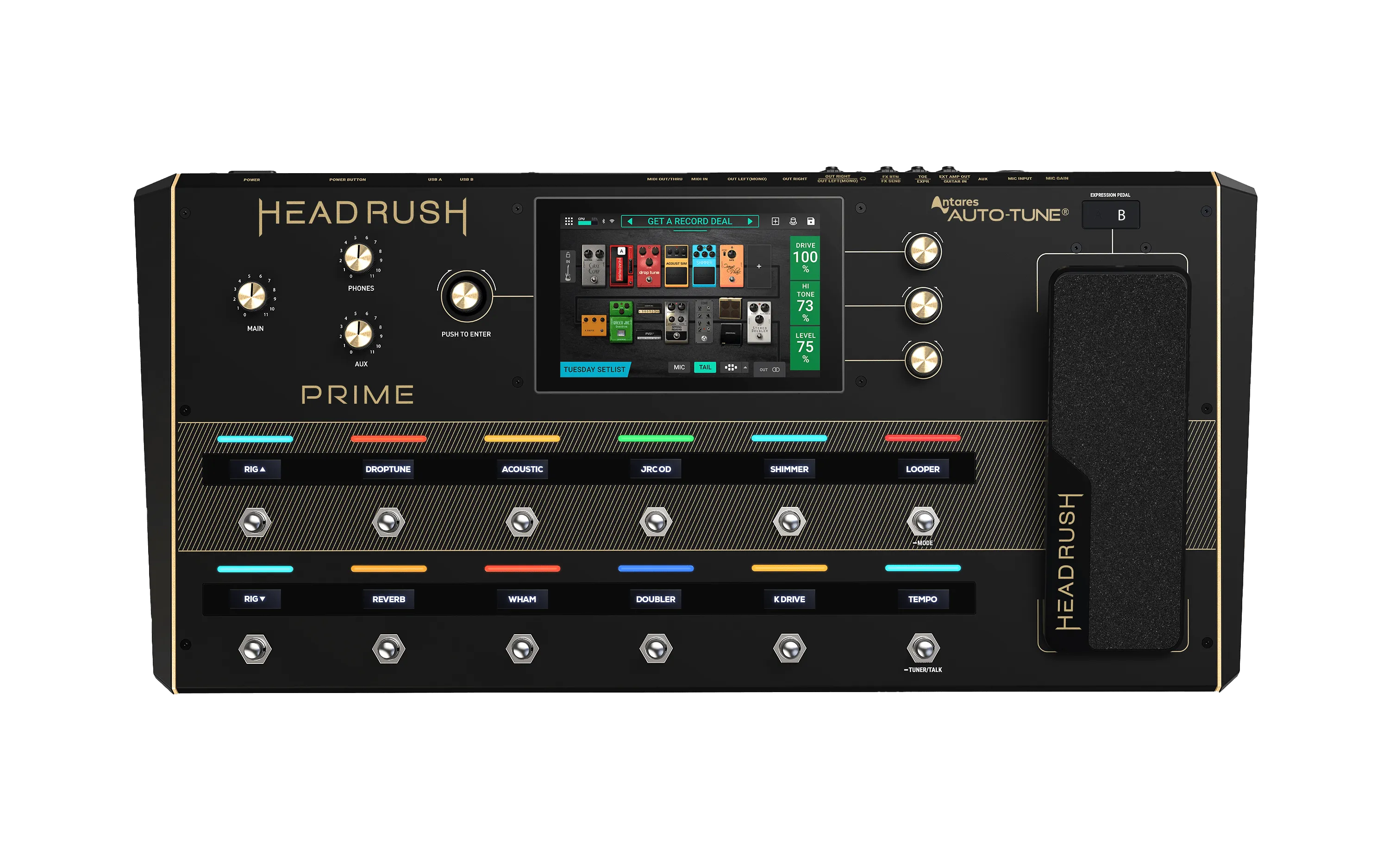 HeadRush Prime Guitar FX/Amp Modeler/Vocal Processor