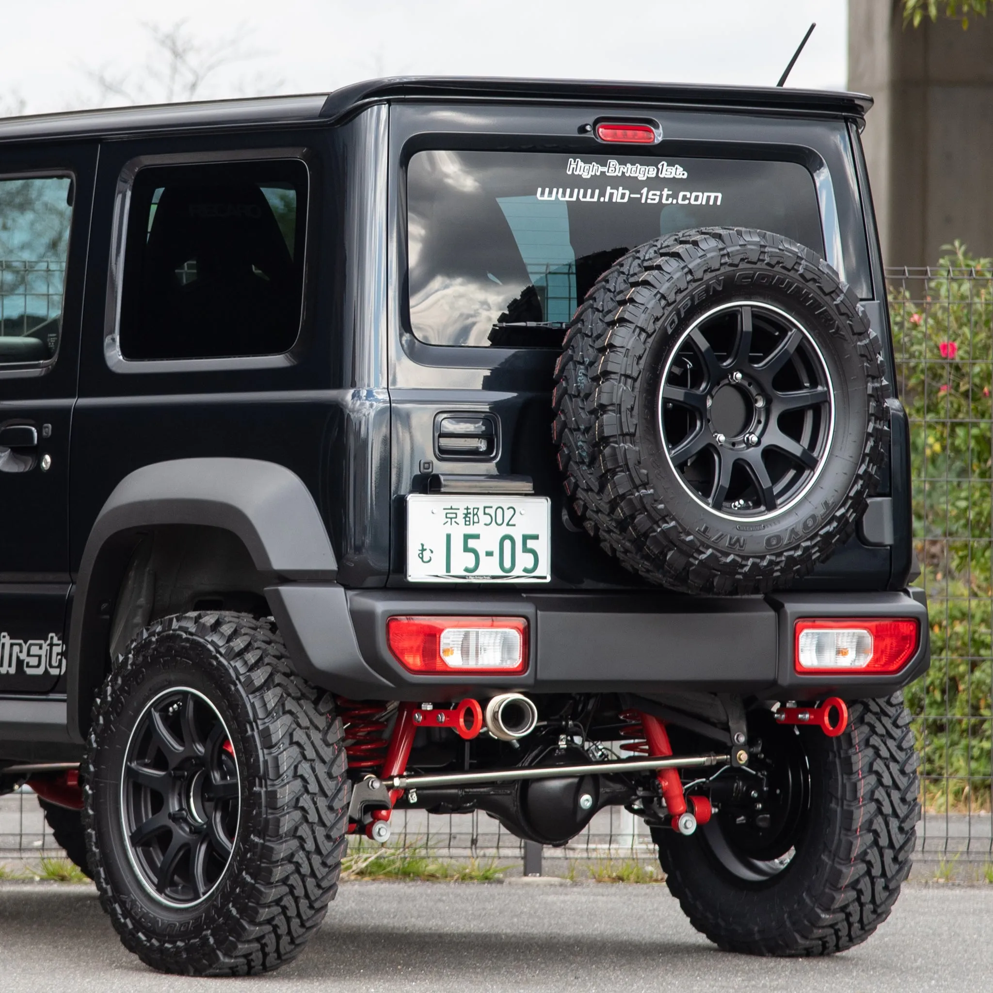 High-Bridge First Rear Bumper for Suzuki Jimny JB74 (2018 )